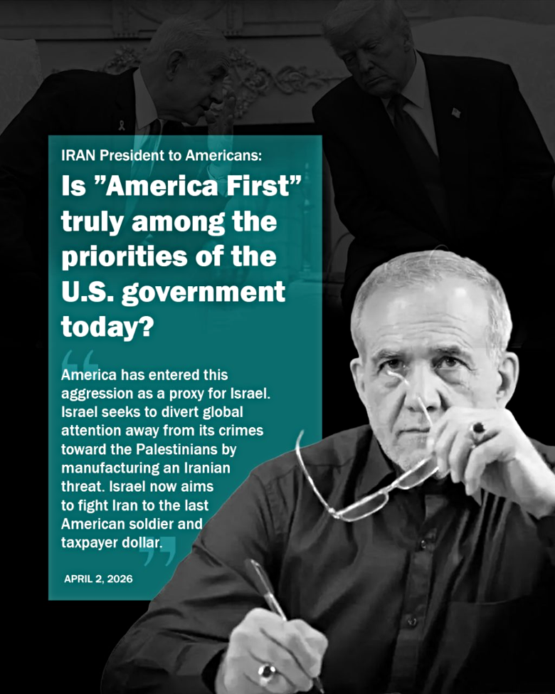 President Pezeshkian of Iran makes statement to Americans