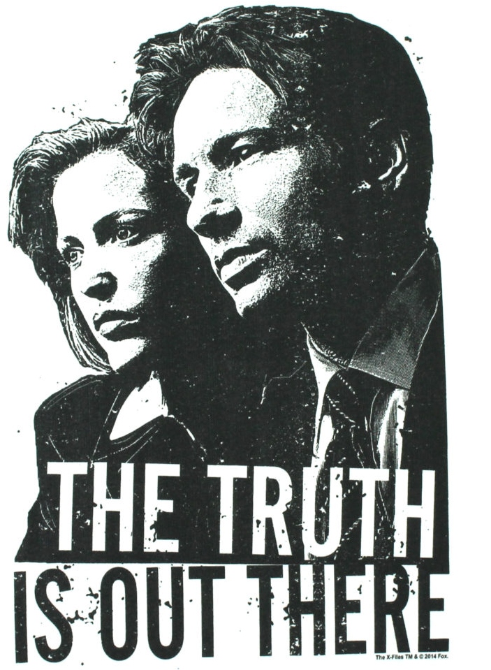 Scully and Mulder the truth is out there