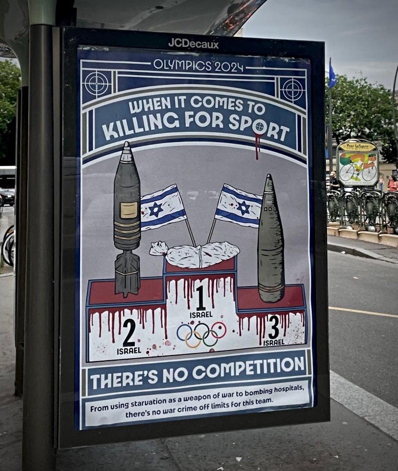 Israel Olympics kill for sport