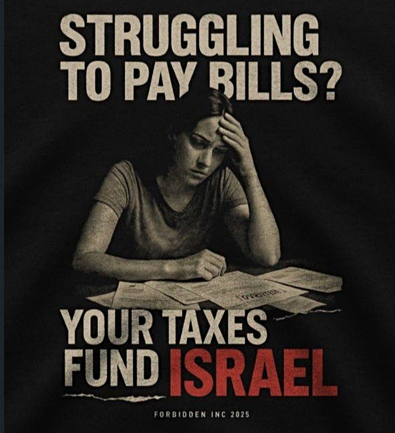 meme about Israel being funded by American tax dollars
