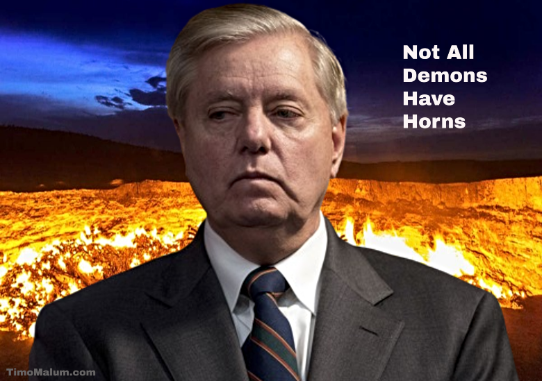 Lindsey Graham overseeing Hell