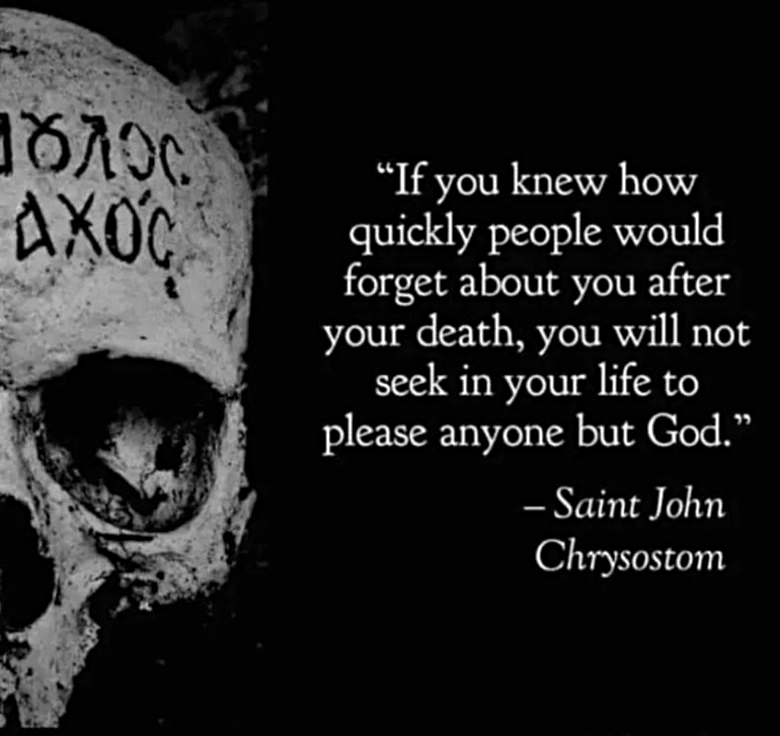 Saint John Chrysostom quote