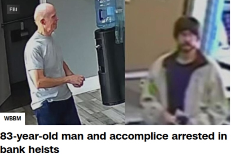 elderly bank robber