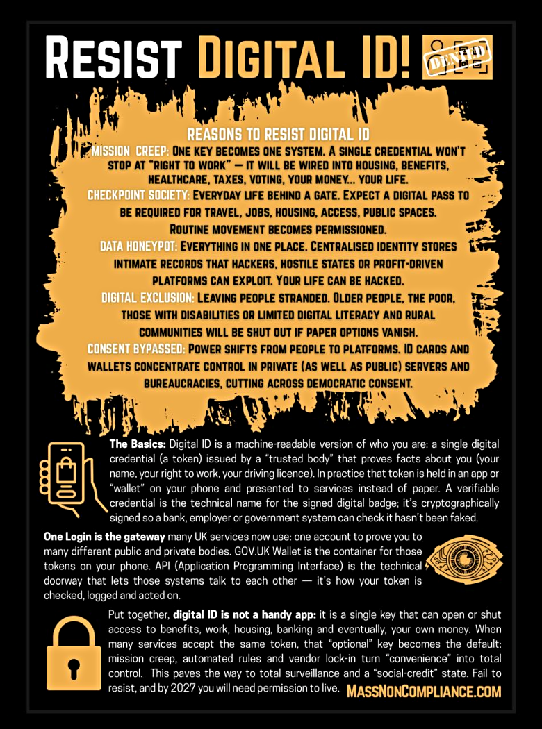 resist digital ID action plan flyer page 1
