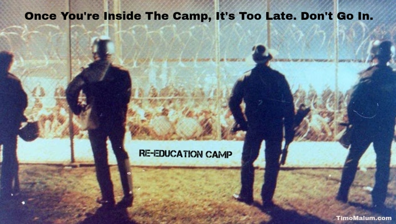 government reeducation camp meme