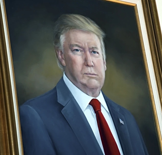 Donald Trump portrait in Colorado