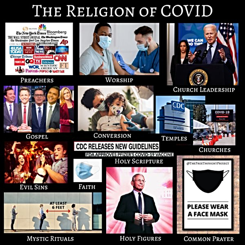 the religion of covid