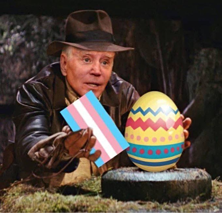 Joe Biden transgender Easter