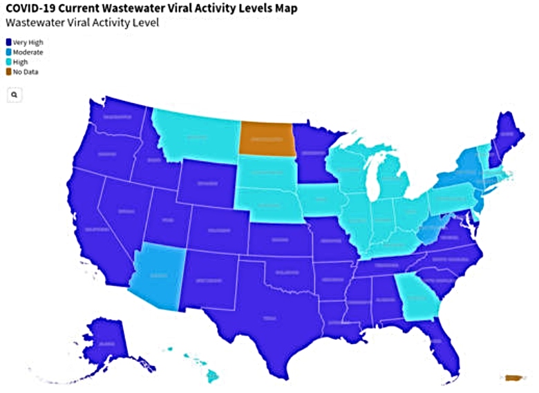 wastewater tested for covid