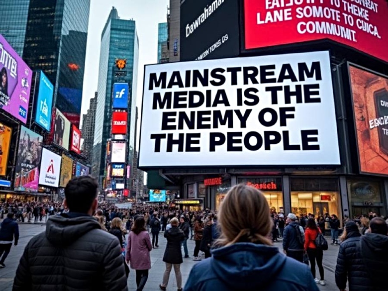 The mainstream media is the enemy of the people