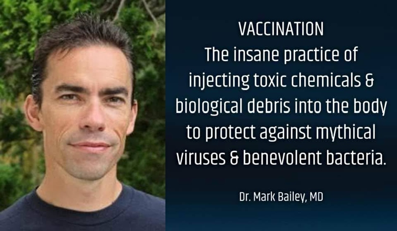 Dr Mark Bailey quote about the dangerous ingredients in vaccines