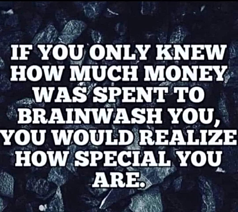 meme about the huge amount of money spent to brainwash the public