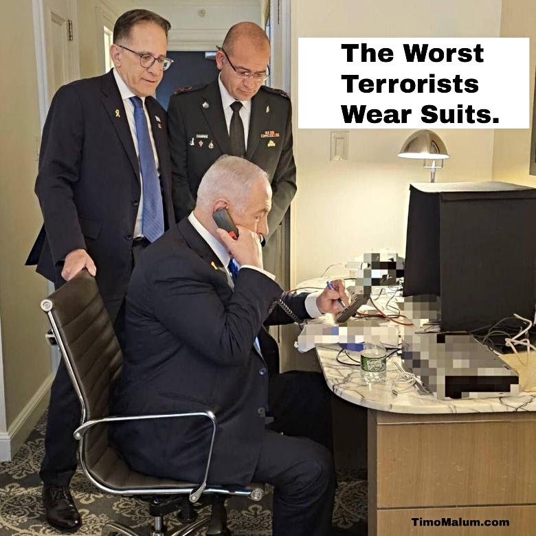 meme the worst terrorists wear suits