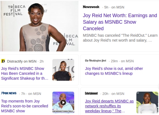 millionaire racist Joy Reid