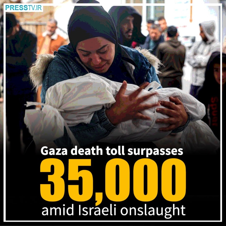 35,000 deaths in Gaza